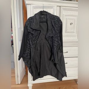 Link Black Asymmetrical Jacket